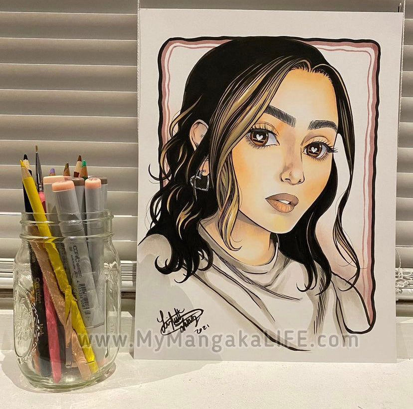 Manga Style Portrait