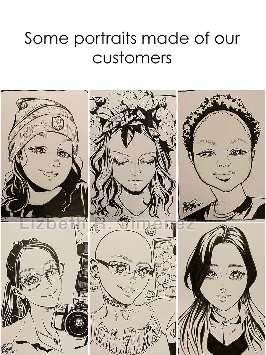 Manga Style Portrait