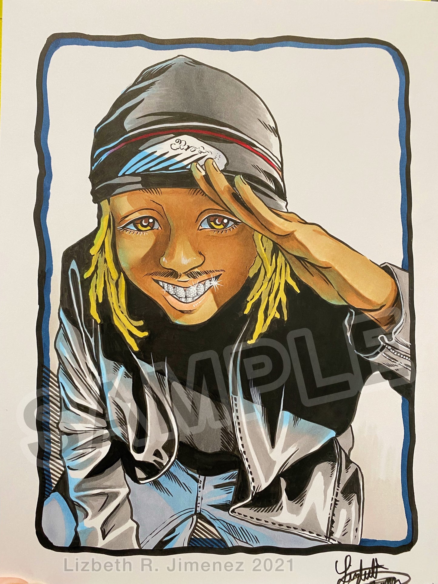 Manga Style Portrait